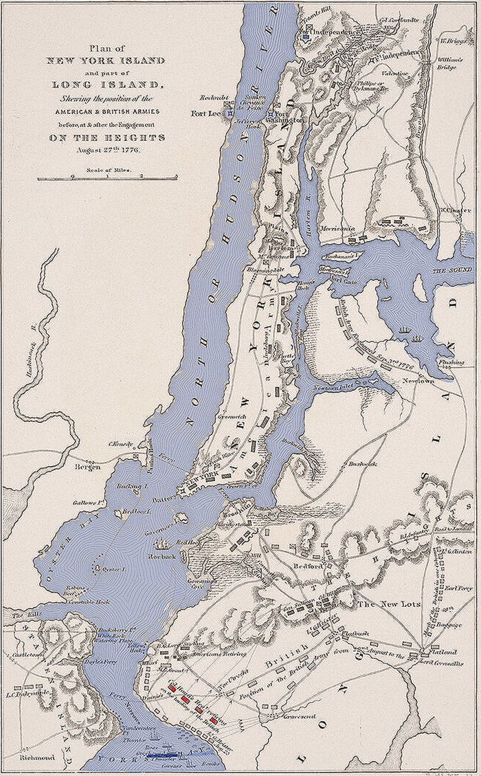 Americans in Retreat - Battles along the Hudson River